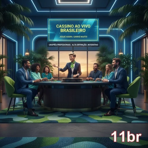 Jogadores ativos em mesas de cassino ao vivo da 11br