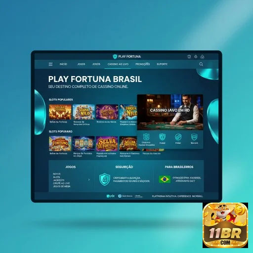 Imagem de interface do site 11br com serviços VIP destacados.