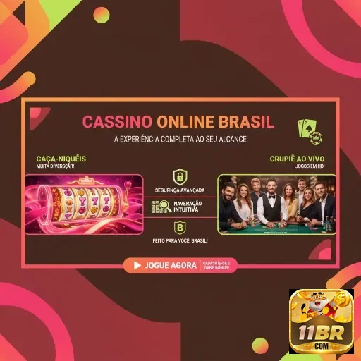 Imagem dos serviços VIP no 11br com jogos de cassino.
